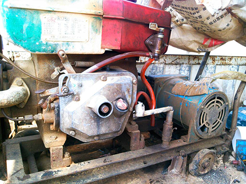 宝清单杠柴油机发电机出租